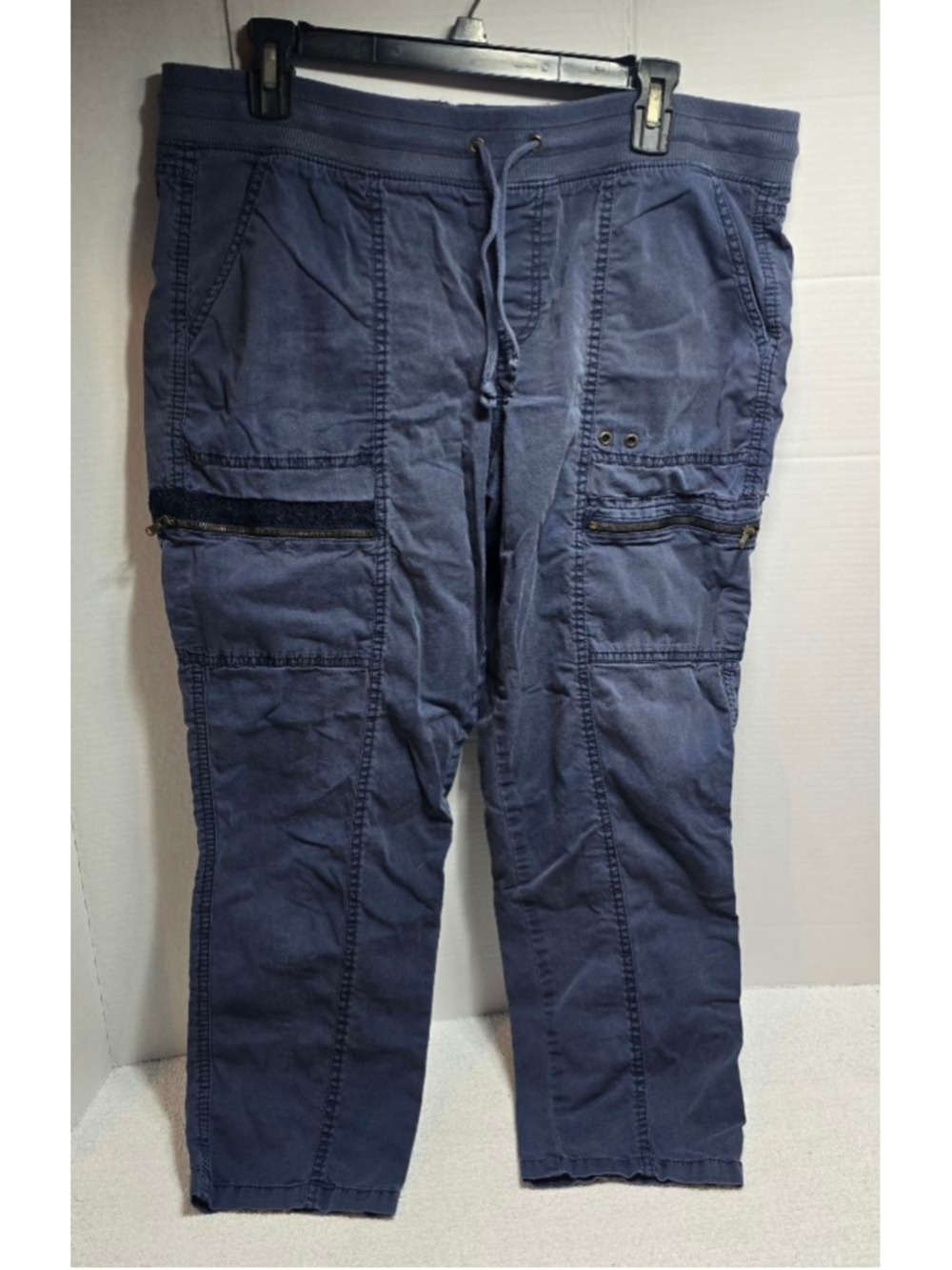 Women's Sonoma Blue Jogger Pants Plus Size 14